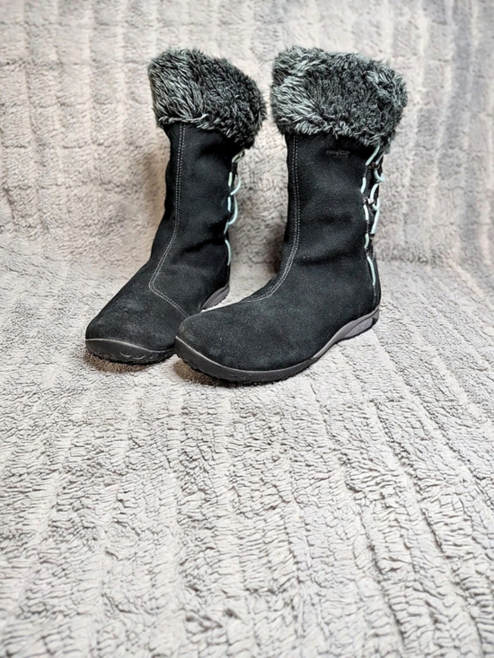 Salomon Winter Lace Waterproof Winter Boots US 8.5 Black & Gray